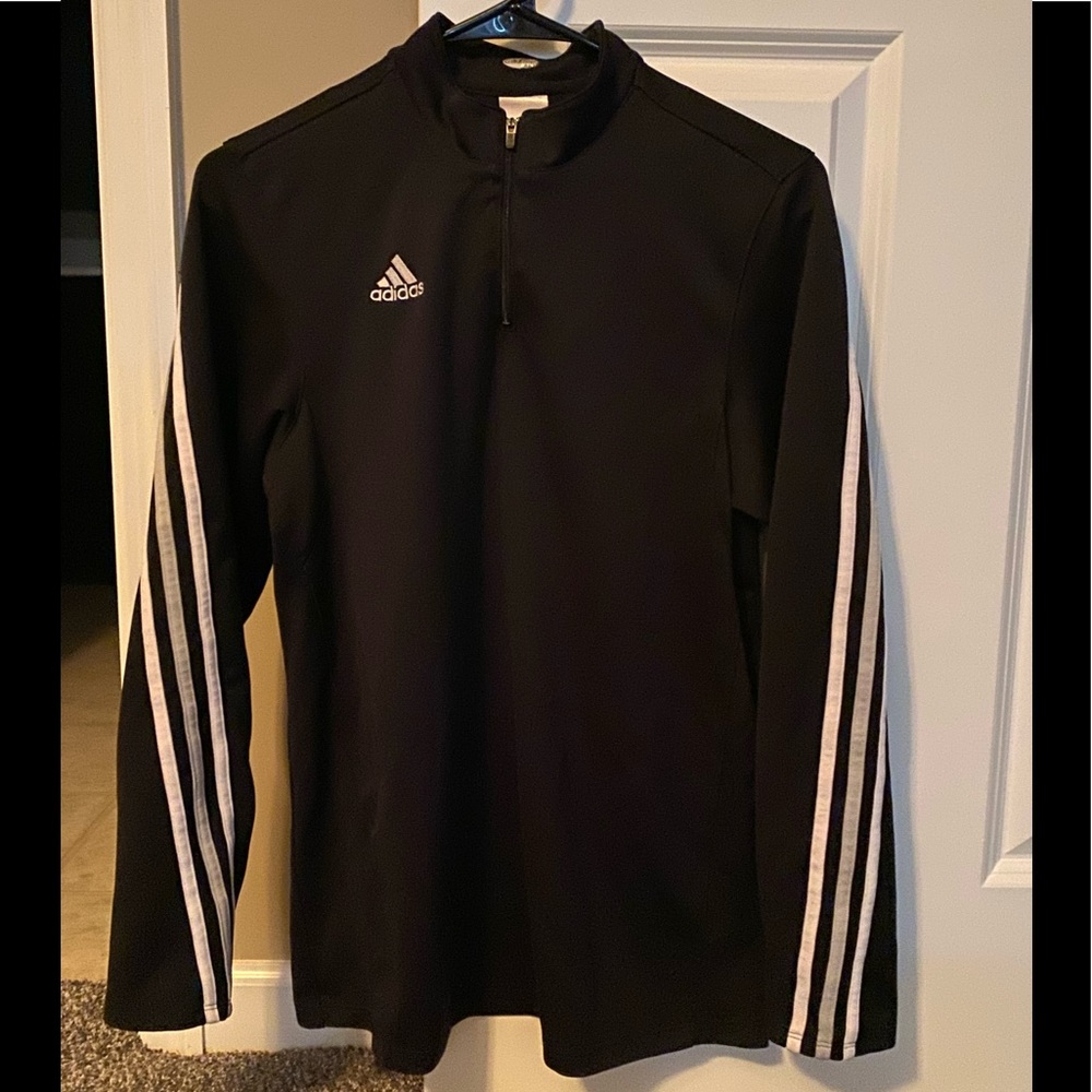 Adidas Quarter Zip Athletic Long Sleeve